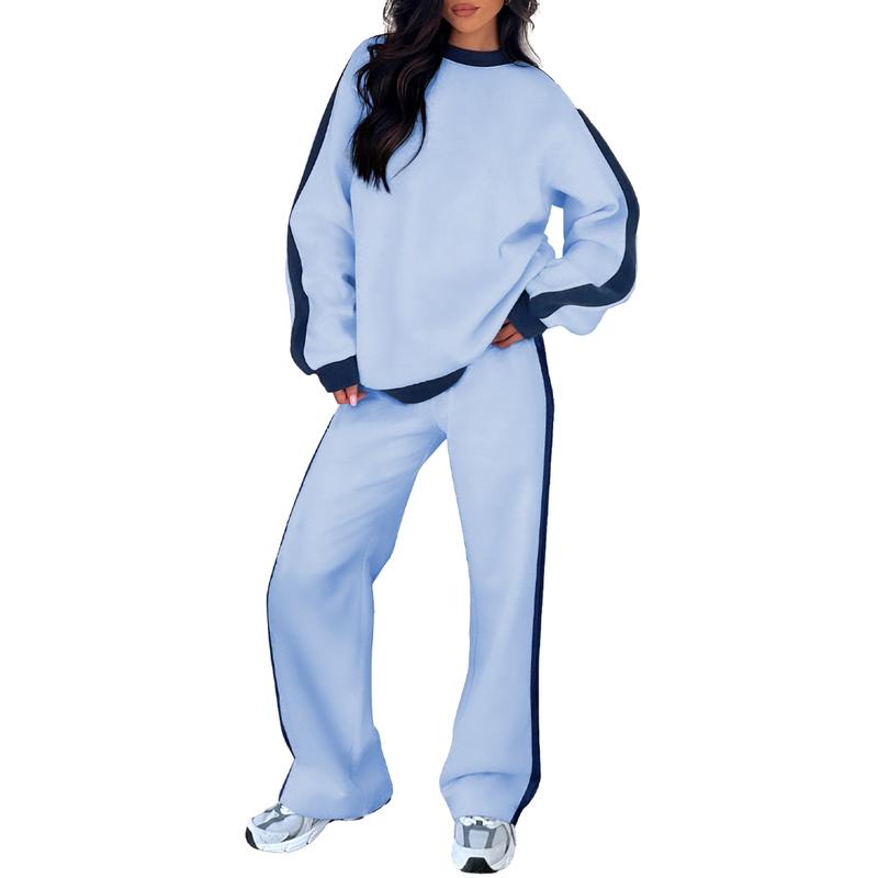 📦📦Buy 2 PCS for free shipping💥Comfortable 2-Piece Lounge Set Sweatshirt & Straight Leg Pants