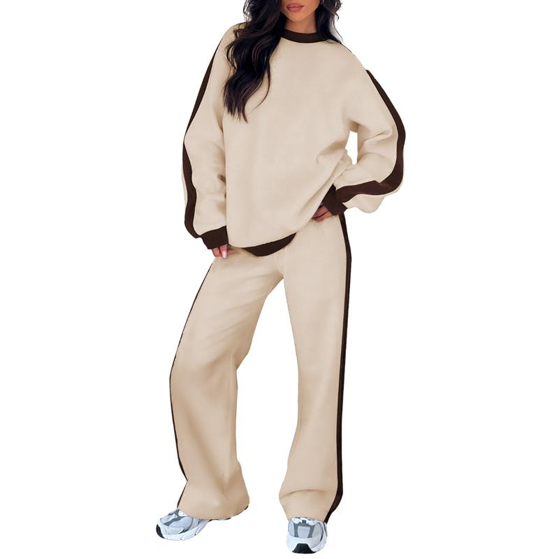 📦📦Buy 2 PCS for free shipping💥Comfortable 2-Piece Lounge Set Sweatshirt & Straight Leg Pants