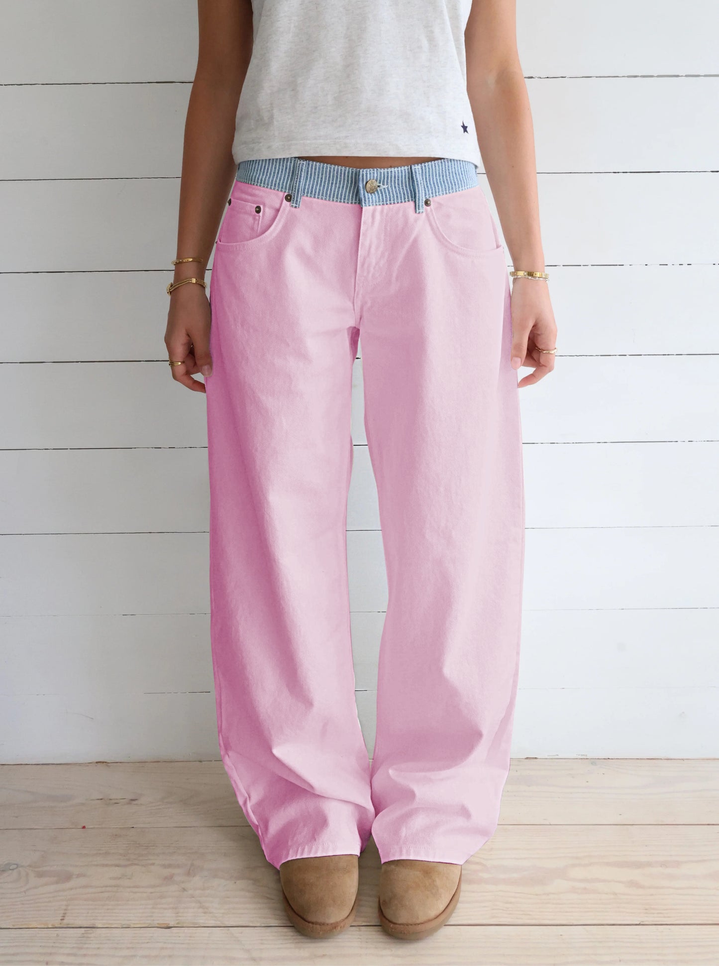 💝💝Judy Adjustable Wide Leg Jeans (Buy 2 Free Shipping)