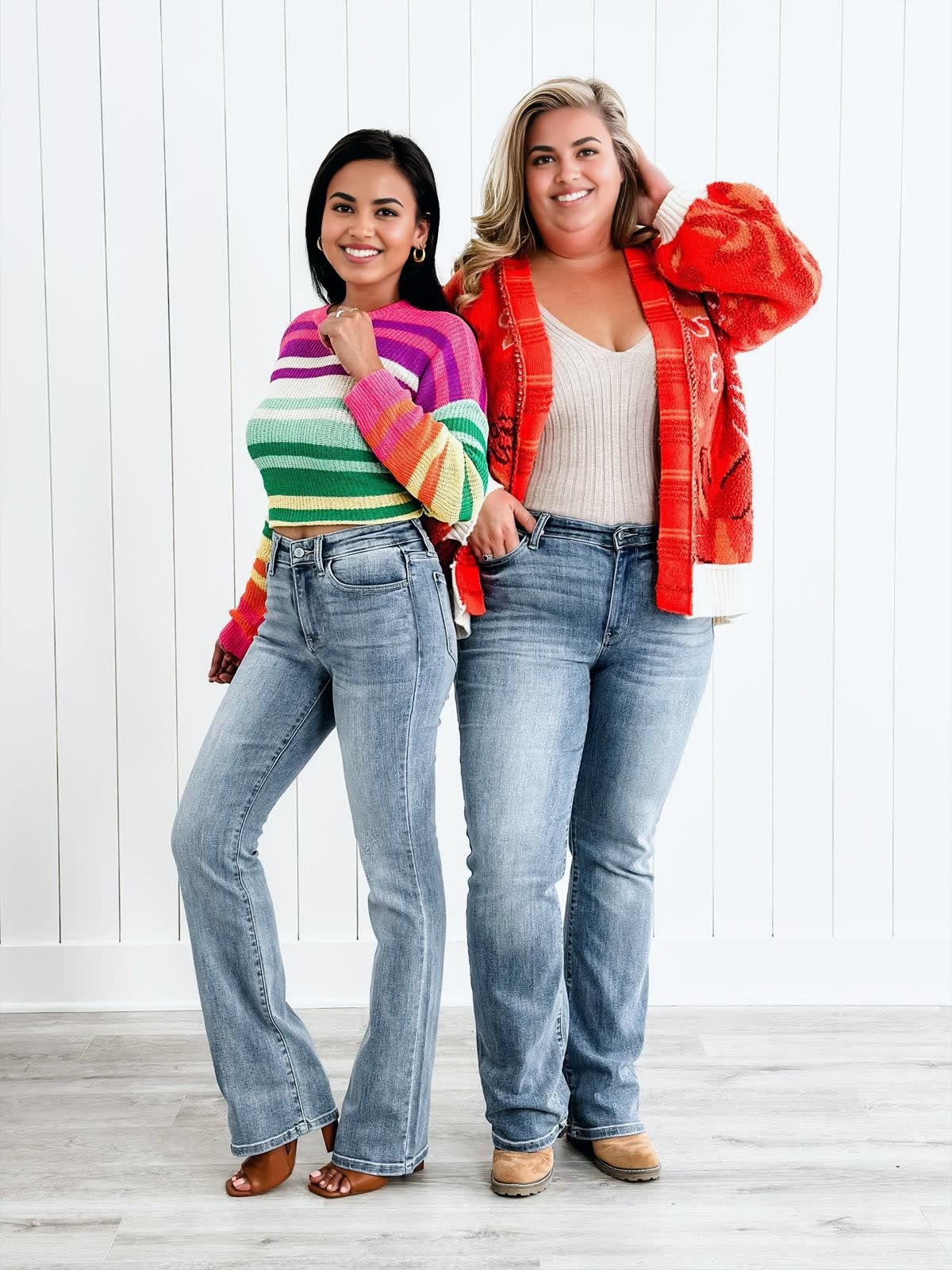 💝💝Holy Grail Tummy Control Bootcut Jeans (Buy 2 Free Shipping)