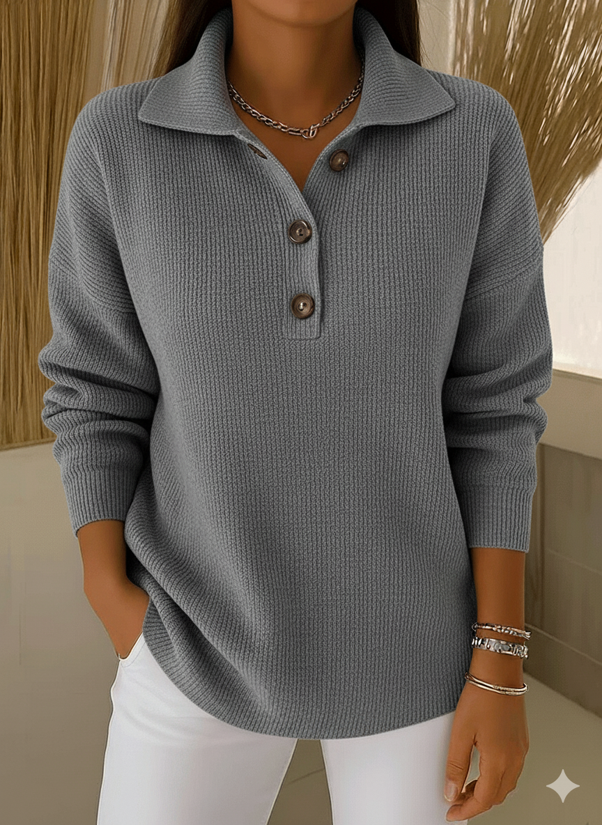 💝💝Christmas Sale - Women’s Cozy Button-Up Knit Sweater