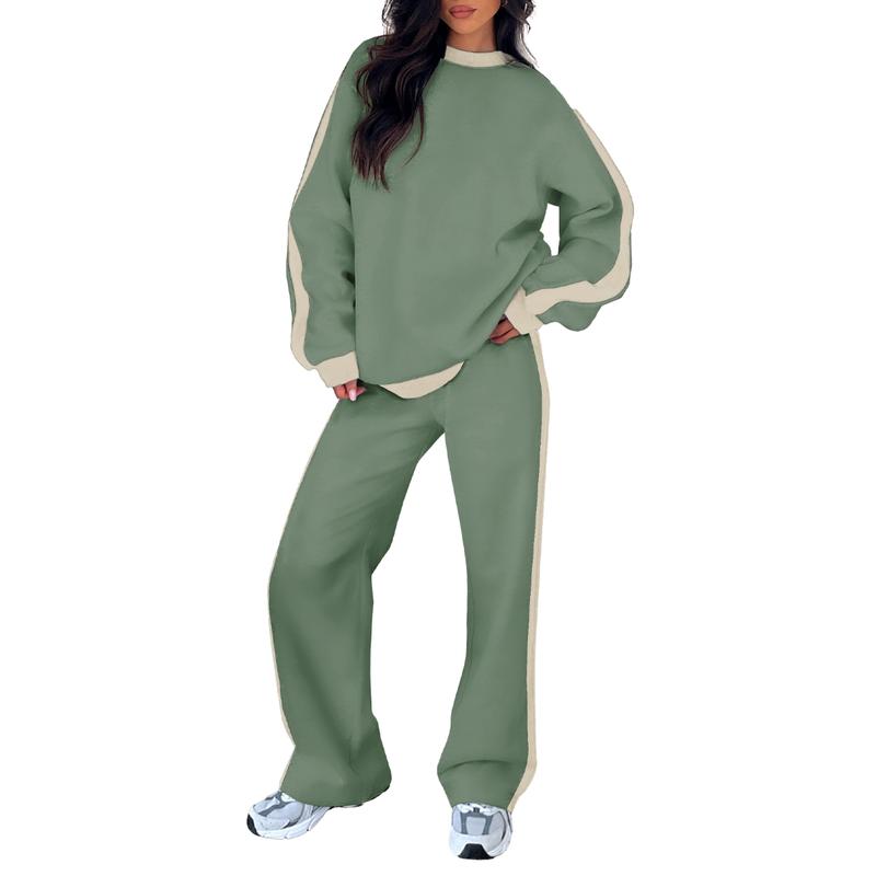 📦📦Buy 2 PCS for free shipping💥Comfortable 2-Piece Lounge Set Sweatshirt & Straight Leg Pants