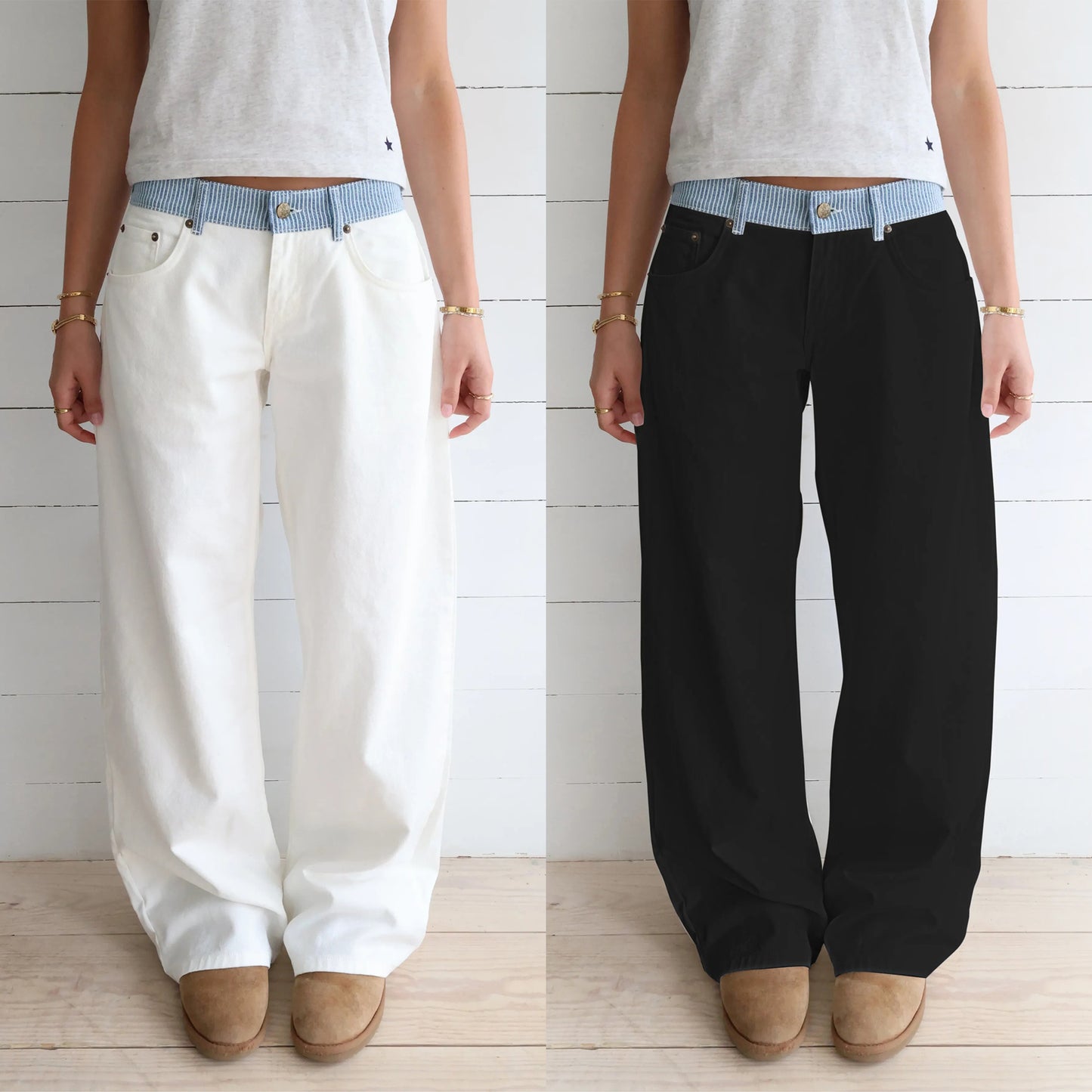 💝💝Judy Adjustable Wide Leg Jeans (Buy 2 Free Shipping)