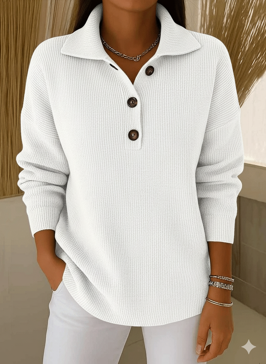 💝💝Christmas Sale - Women’s Cozy Button-Up Knit Sweater