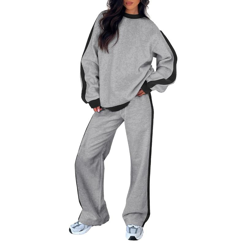 📦📦Buy 2 PCS for free shipping💥Comfortable 2-Piece Lounge Set Sweatshirt & Straight Leg Pants