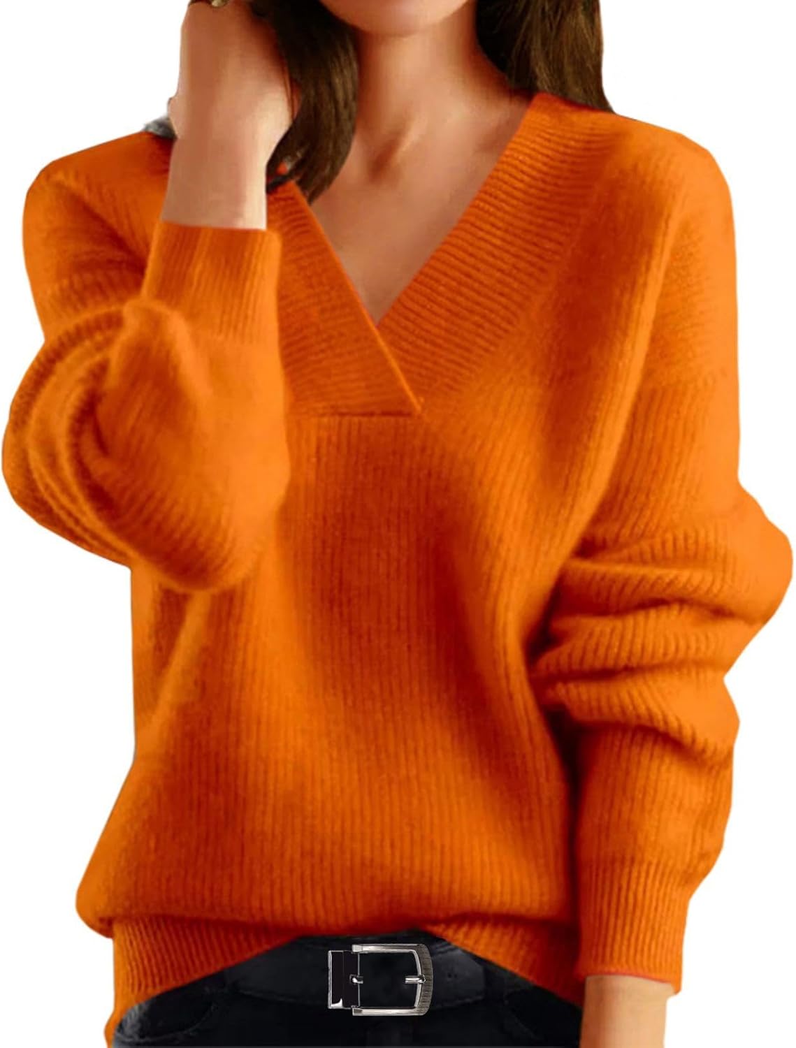 🎈🎈V-Neck Wool & Cashmere Sweater