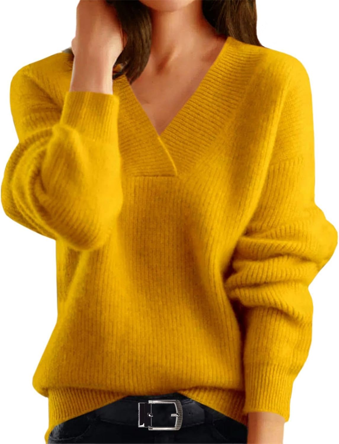🎈🎈V-Neck Wool & Cashmere Sweater