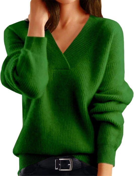 🎈🎈V-Neck Wool & Cashmere Sweater