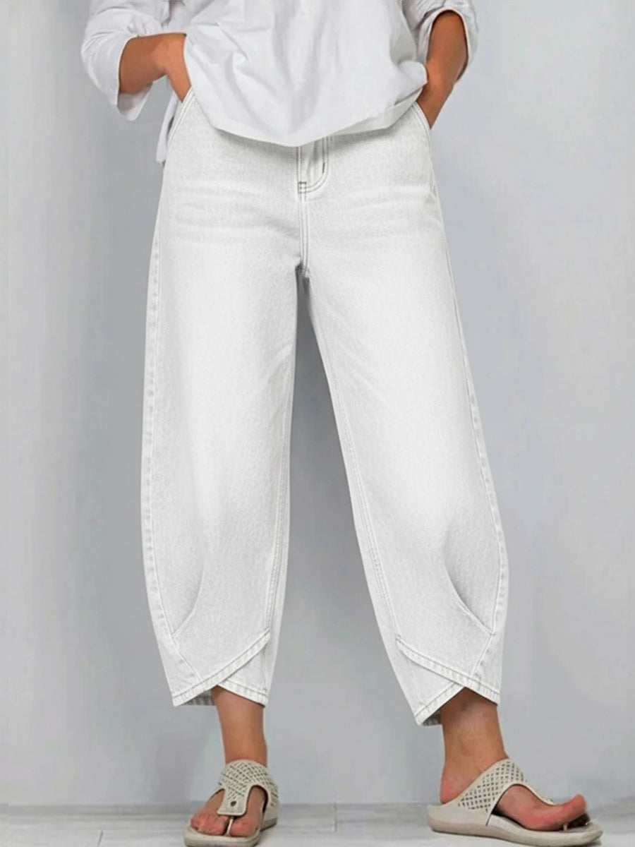 📦📦 New Arrivals🔥 Women's Casual Simple Denim Cotton Pants