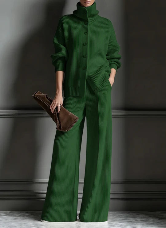 📦📦Buy 2 PCS for free shipping🎄 Cozy Cardigan Sweater and Pants Two-Piece Set