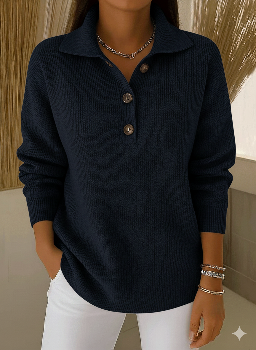 💝💝Christmas Sale - Women’s Cozy Button-Up Knit Sweater