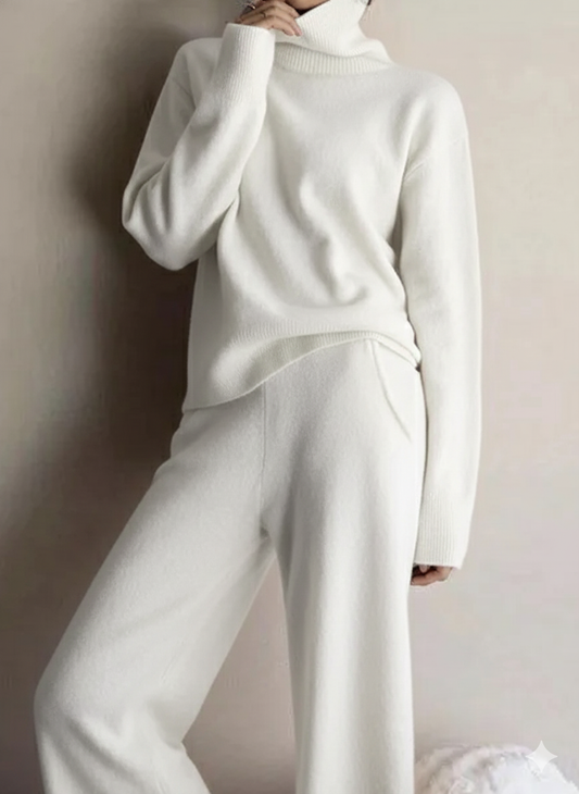 🎈🎈Clearance Sale-2026 Hot Sale Soft Cashmere Turtleneck Set