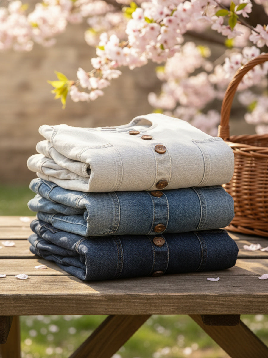 📦📦CLEARANCE SALE🔥 Women's Casual Cotton Vest and Denim Jumpsuit