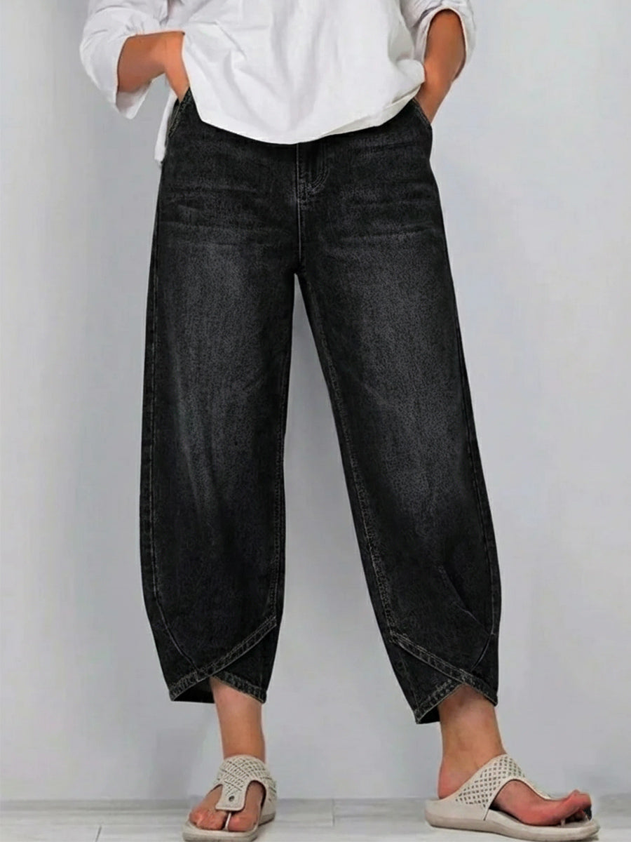 📦📦 New Arrivals🔥 Women's Casual Simple Denim Cotton Pants
