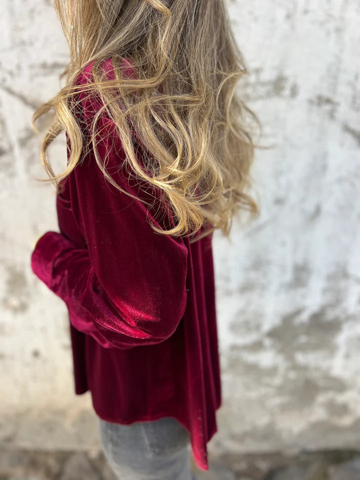 💝💝CLEARANCE SALE🔥Velvet Vixen Blouse