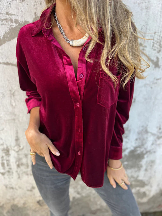 💝💝CLEARANCE SALE🔥Velvet Vixen Blouse
