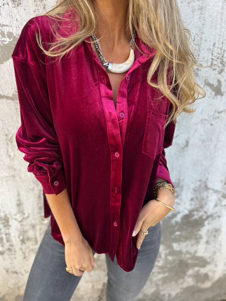 💝💝CLEARANCE SALE🔥Velvet Vixen Blouse