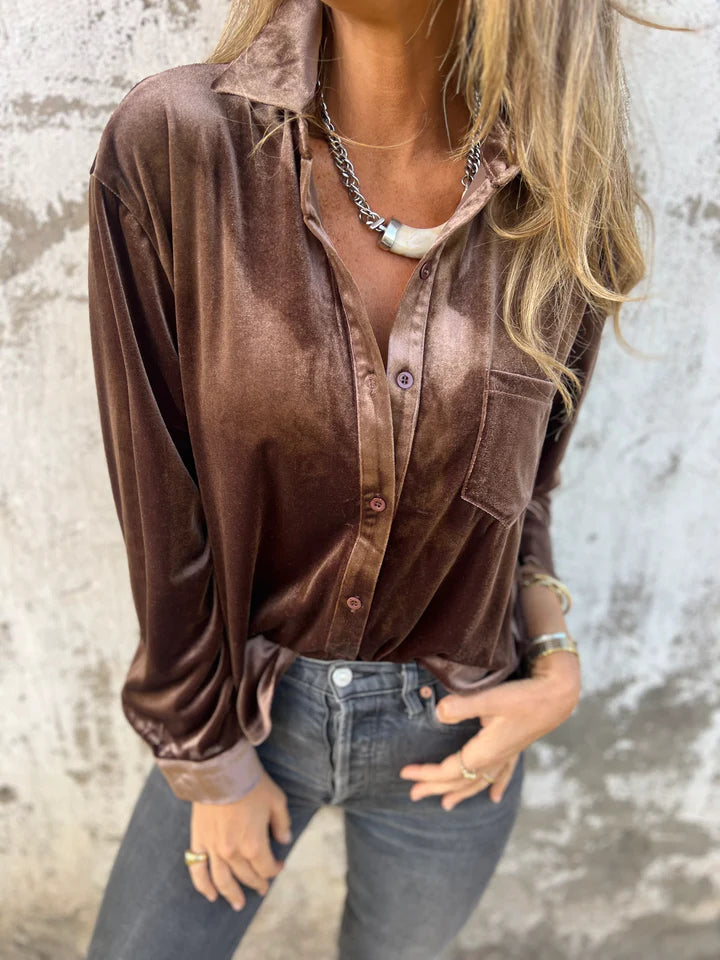 💝💝CLEARANCE SALE🔥Velvet Vixen Blouse