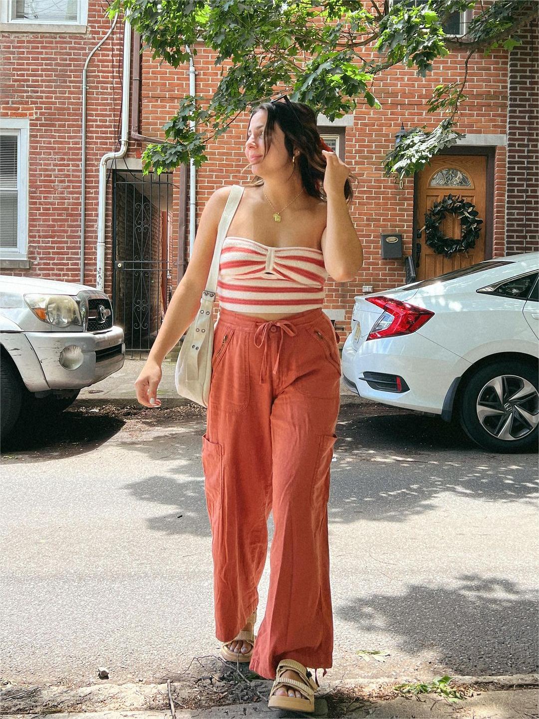 💝💝Linen-Blend Wide-Leg Cargo Pant(BUY 2 FREE SHIPPING)