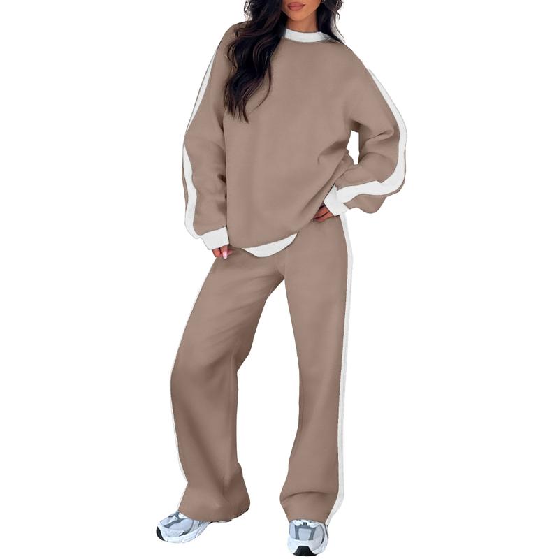 📦📦Buy 2 PCS for free shipping💥Comfortable 2-Piece Lounge Set Sweatshirt & Straight Leg Pants