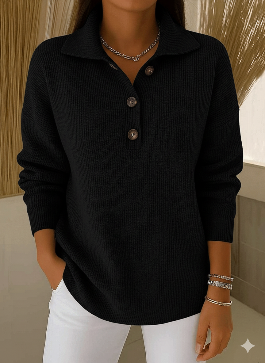 💝💝Christmas Sale - Women’s Cozy Button-Up Knit Sweater