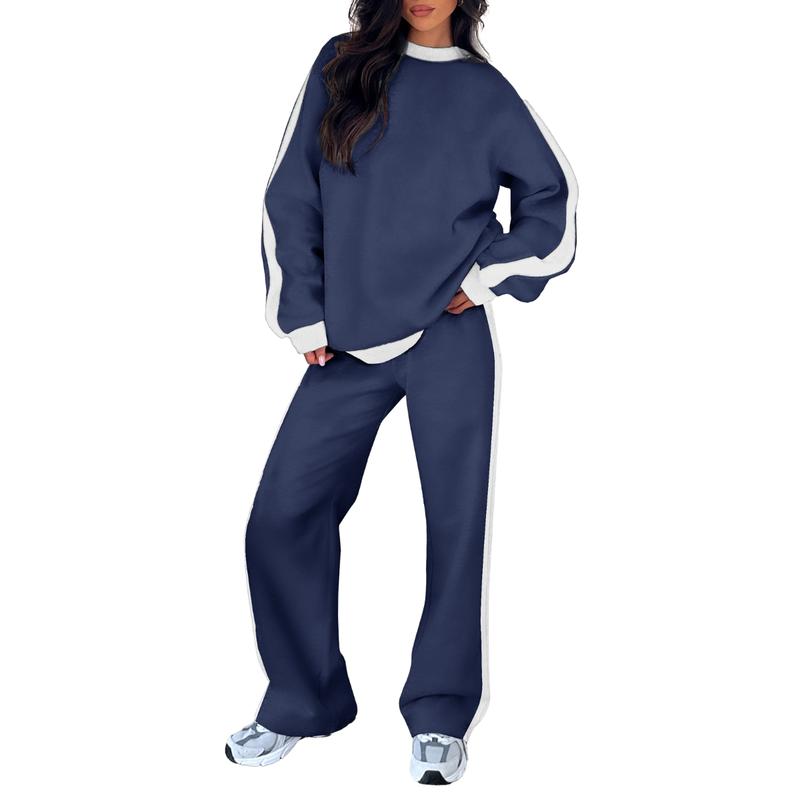 📦📦Buy 2 PCS for free shipping💥Comfortable 2-Piece Lounge Set Sweatshirt & Straight Leg Pants
