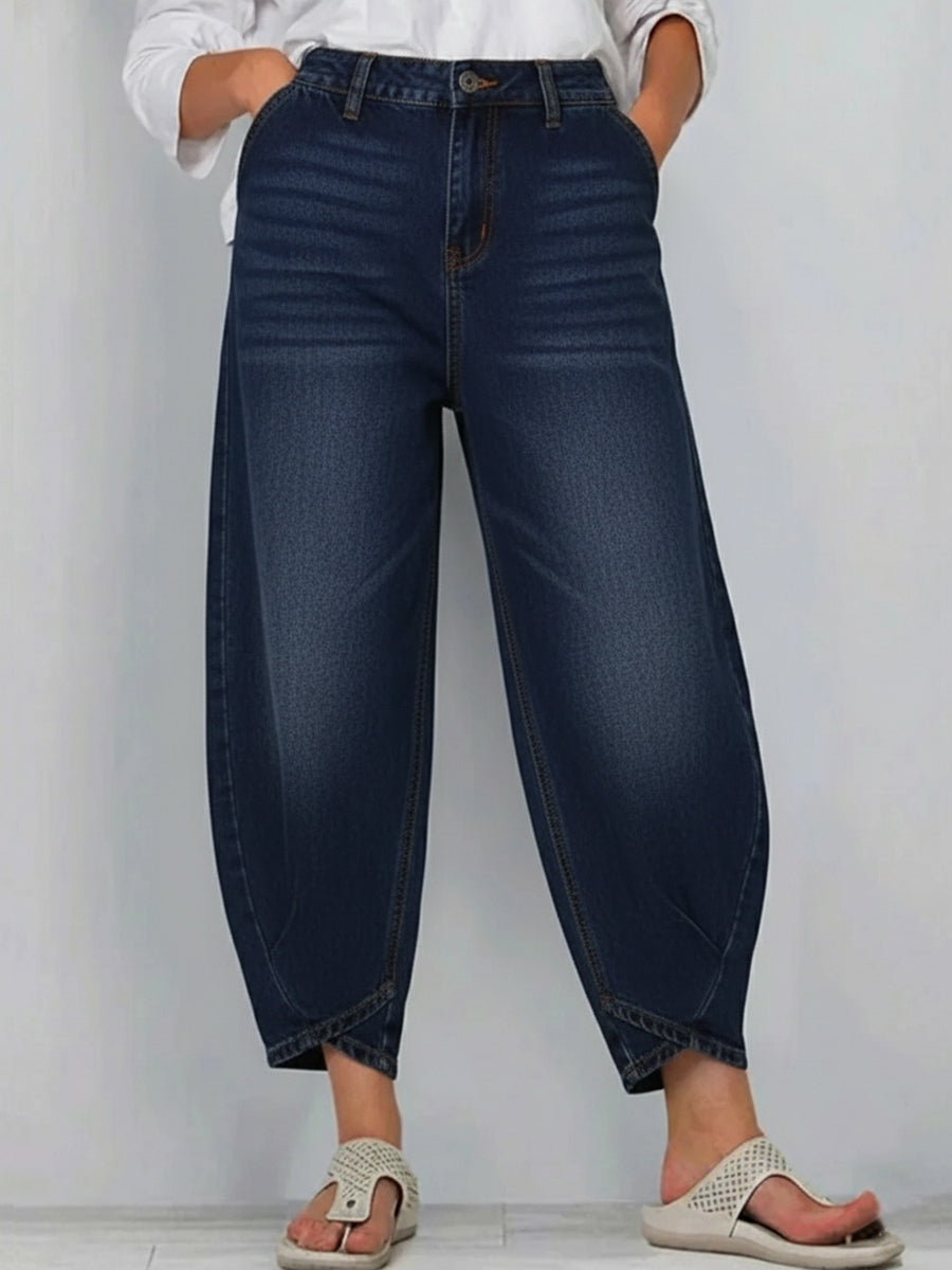 📦📦 New Arrivals🔥 Women's Casual Simple Denim Cotton Pants