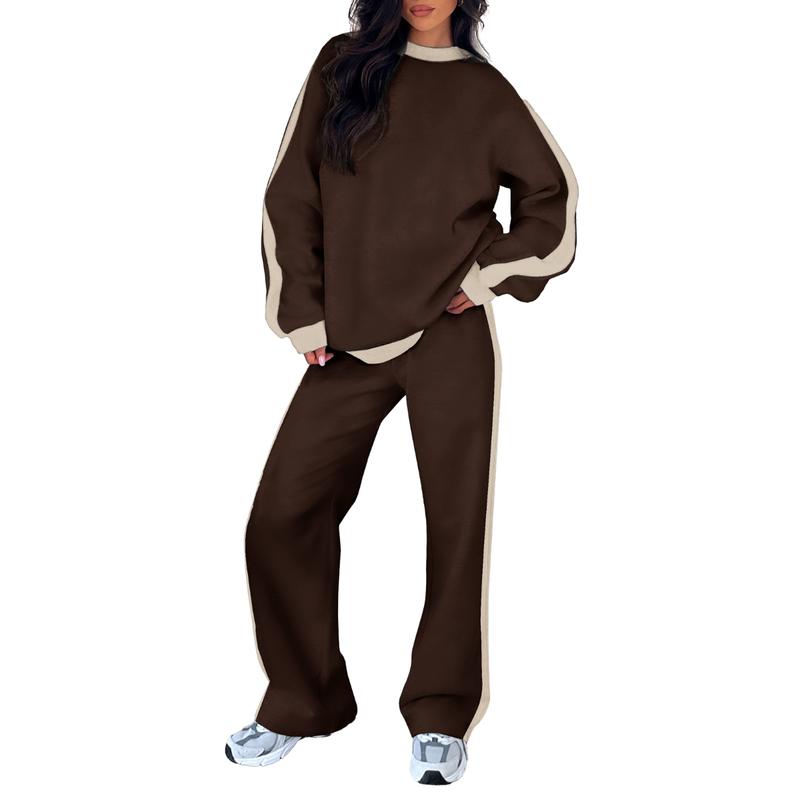 📦📦Buy 2 PCS for free shipping💥Comfortable 2-Piece Lounge Set Sweatshirt & Straight Leg Pants