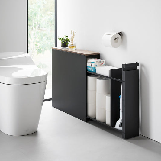 🎈Clearance Sale: 50%OFF Sliding Wood-Top Storage Rack