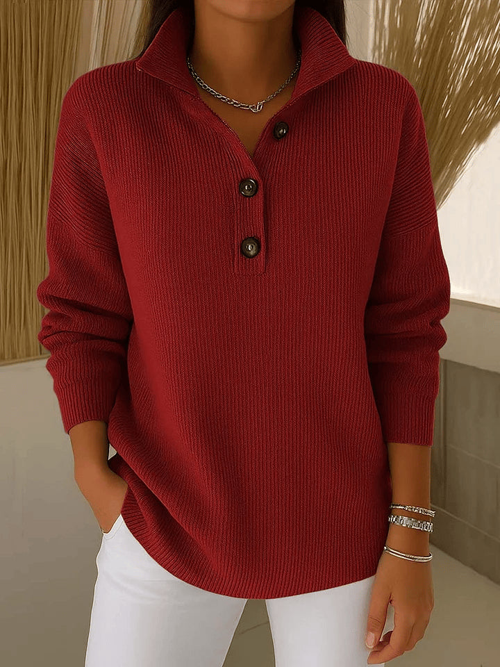 💝💝Christmas Sale - Women’s Cozy Button-Up Knit Sweater