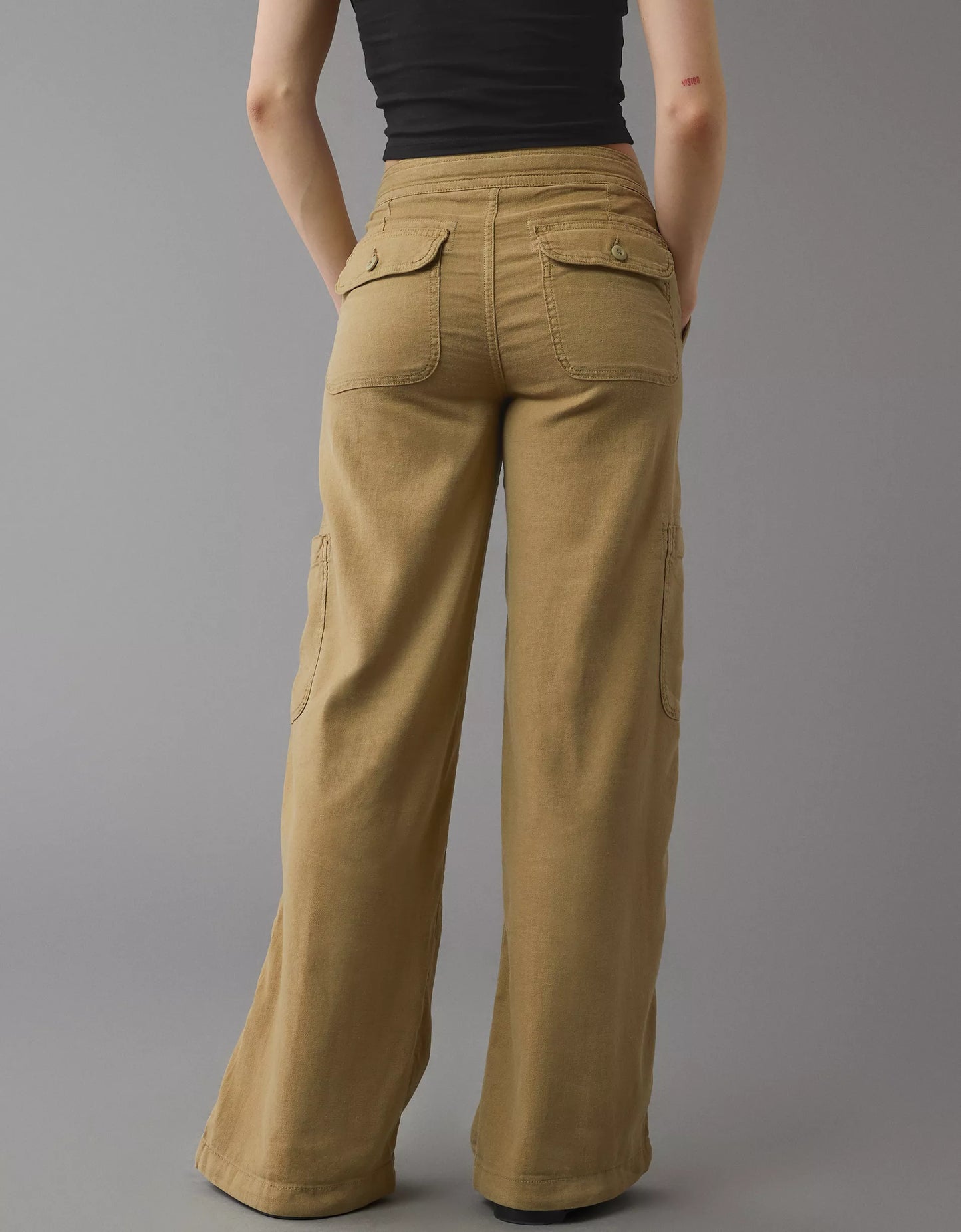💝💝Linen-Blend Wide-Leg Cargo Pant(BUY 2 FREE SHIPPING)