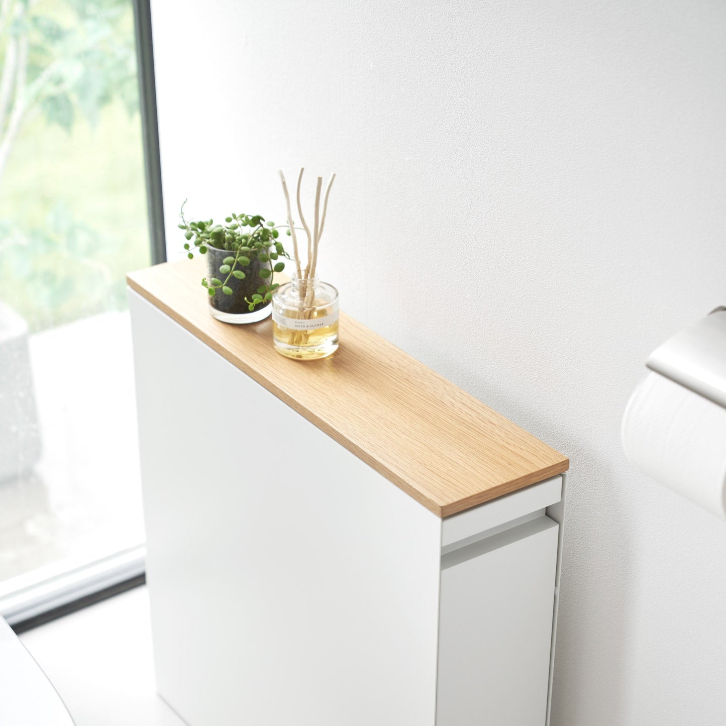 🎈Clearance Sale: 50%OFF Sliding Wood-Top Storage Rack