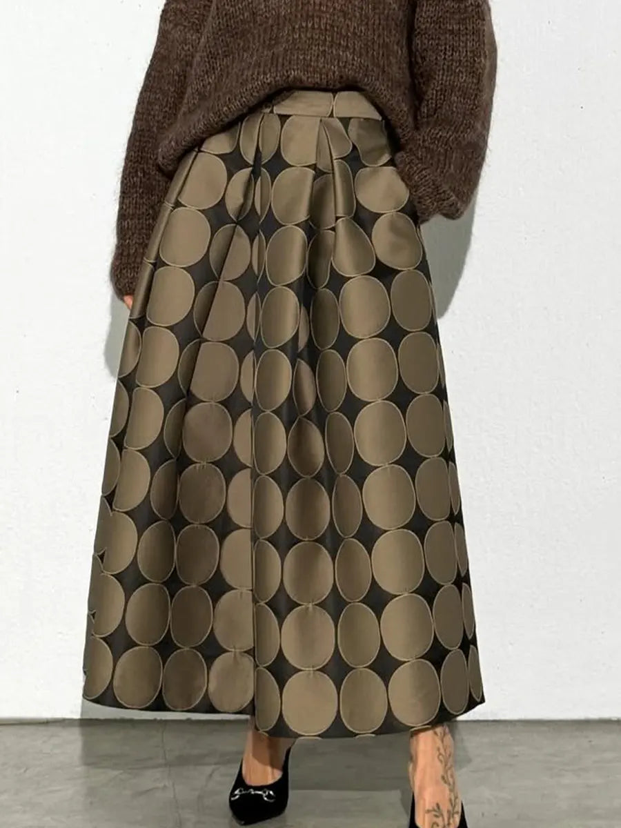 💝💝Elegant Women's Polka Dot Pleated Skirt